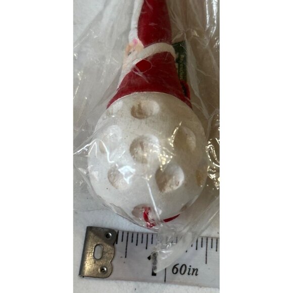 Midwest of Cannon Falls Santa Golf Tee Plastic Christmas Ornament 4.5" Tall - Picture 7 of 9